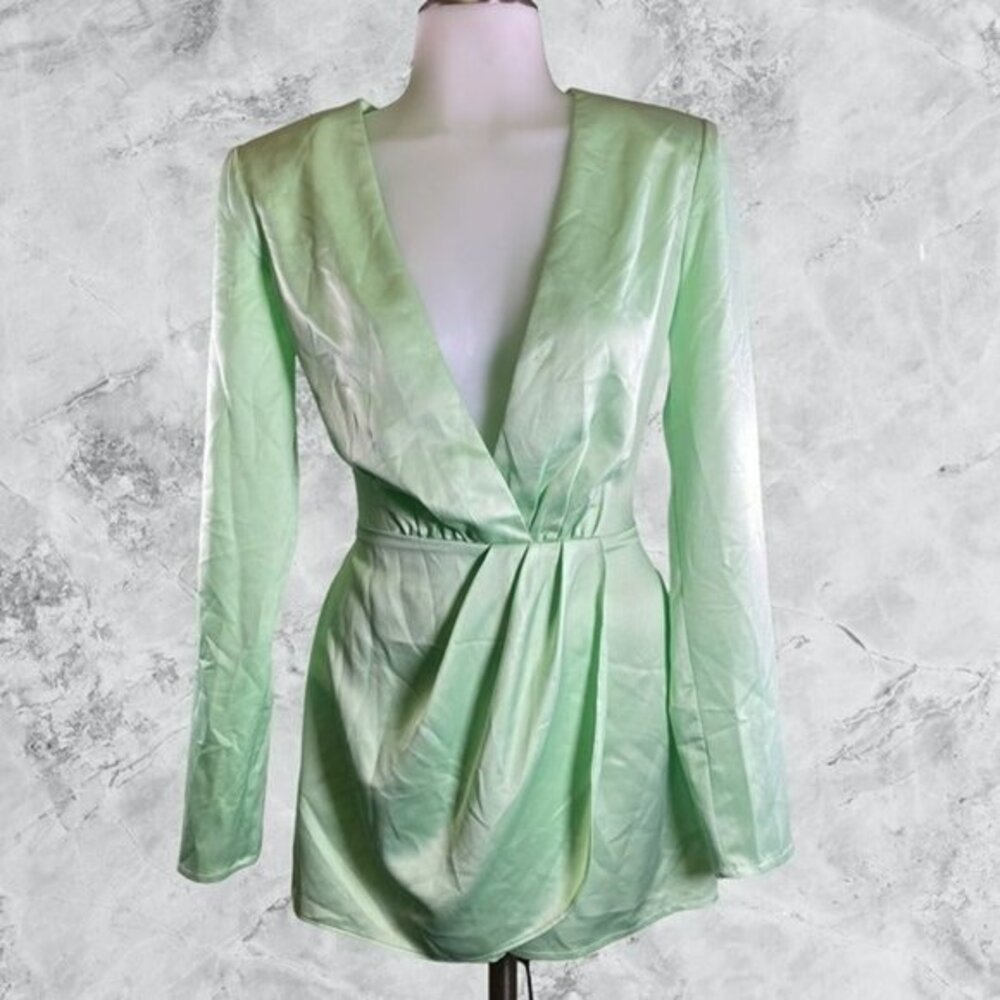 Michael Costello x REVOLVE Cody Romper - Mint